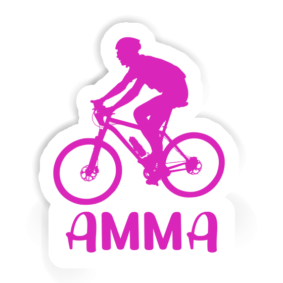 Amma Sticker Biker Laptop Image