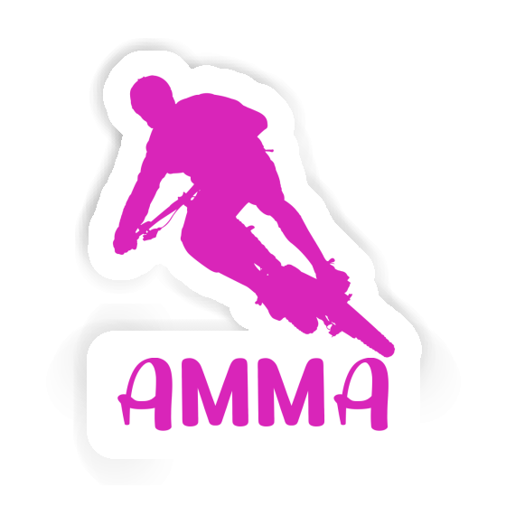 Biker Sticker Amma Notebook Image