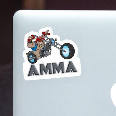 Biker Sticker Amma Laptop Image