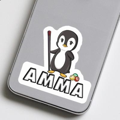 Amma Sticker Billiards Player Laptop Image