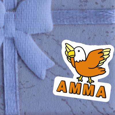 Sticker Amma Bird Laptop Image