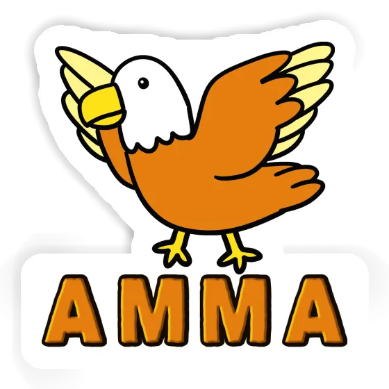 Sticker Amma Bird Notebook Image