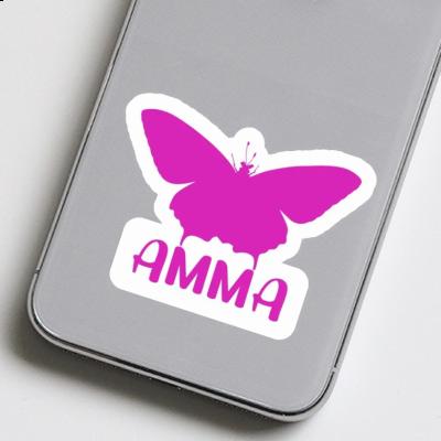 Sticker Amma Butterfly Gift package Image