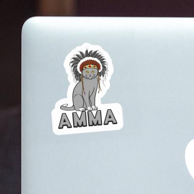 Sticker Amma American Indian Gift package Image