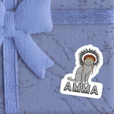 Sticker Amma American Indian Notebook Image