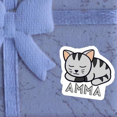 Sticker Amma Cat Gift package Image