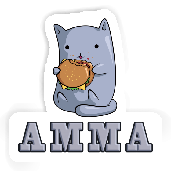 Sticker Hamburger Amma Image