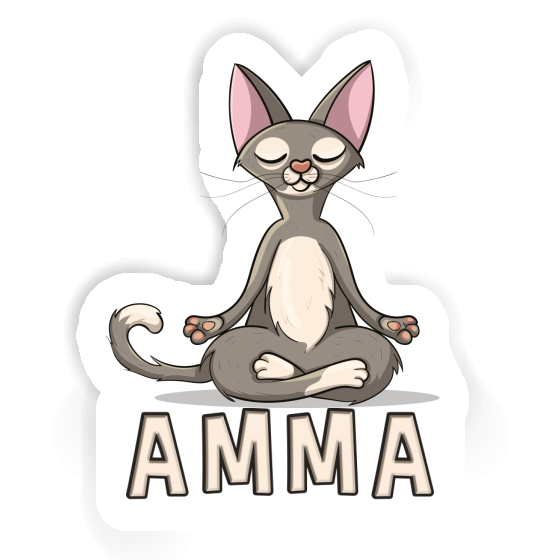 Yoga Sticker Amma Laptop Image