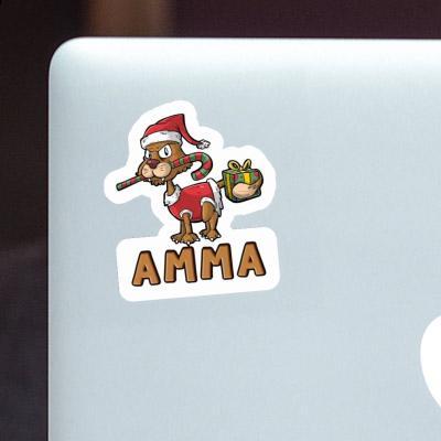 Cat Sticker Amma Laptop Image