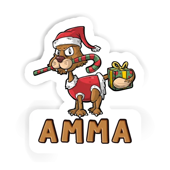 Cat Sticker Amma Notebook Image