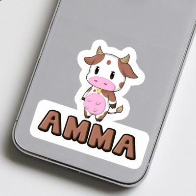 Autocollant Amma Vache Notebook Image