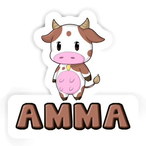 Sticker Amma Cow Image