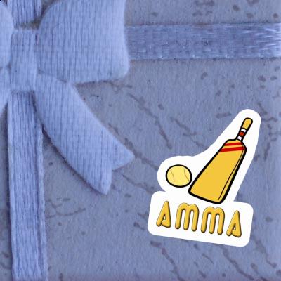 Maillet de cricket Autocollant Amma Gift package Image