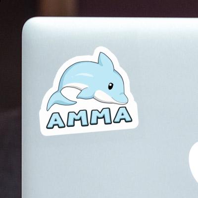 Sticker Amma Dolphin Gift package Image