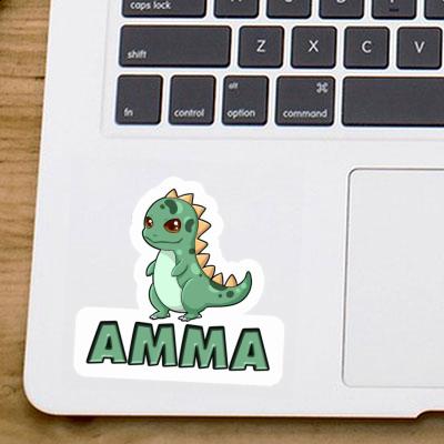 Sticker T-Rex Amma Laptop Image