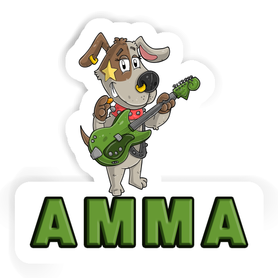 Sticker Guitarist Amma Gift package Image