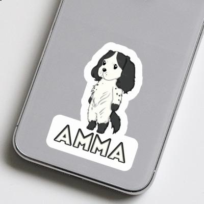 Amma Sticker English Cocker Spaniel Laptop Image