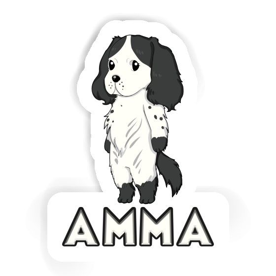 Amma Sticker English Cocker Spaniel Image