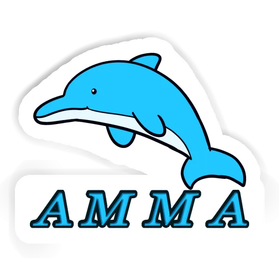 Sticker Dolphin Amma Image