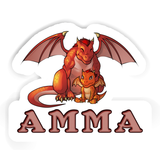 Autocollant Dragon Amma Image