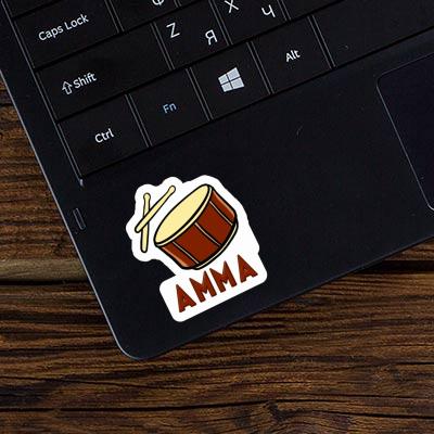 Drumm Sticker Amma Laptop Image