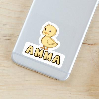 Amma Autocollant Canard Laptop Image