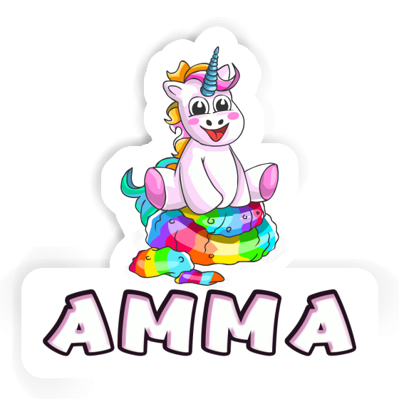 Sticker Amma Baby-Unicorn Gift package Image