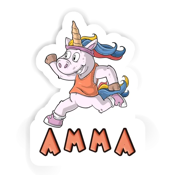 Sticker Runner Amma Image