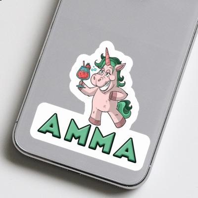 Sticker Party Unicorn Amma Image