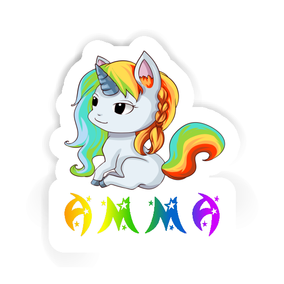 Sticker Amma Unicorn Image