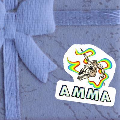 Unicorn Skull Sticker Amma Gift package Image