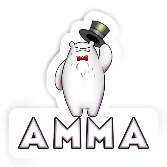 Sticker Icebear Amma Notebook Image