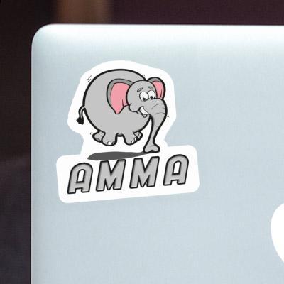 Sticker Elephant Amma Image