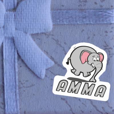 Sticker Elephant Amma Gift package Image