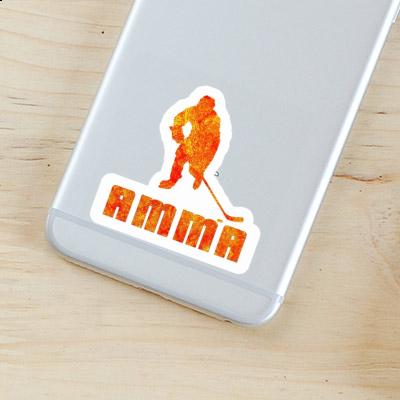 Hockey Player Sticker Amma Gift package Image