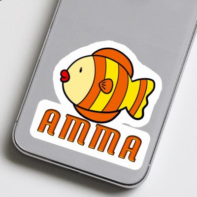 Sticker Fish Amma Notebook Image