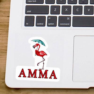 Flamingo Sticker Amma Gift package Image