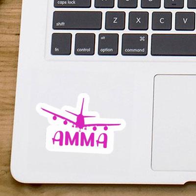 Sticker Airplane Amma Notebook Image