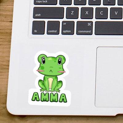 Sticker Amma Frosch Notebook Image