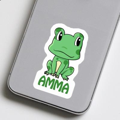 Frosch Aufkleber Amma Image