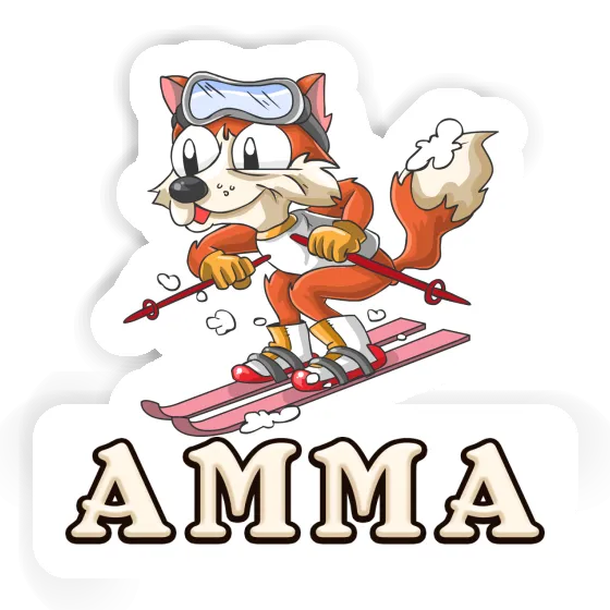 Amma Sticker Skier Gift package Image