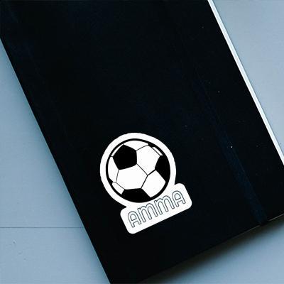 Soccer Sticker Amma Notebook Image