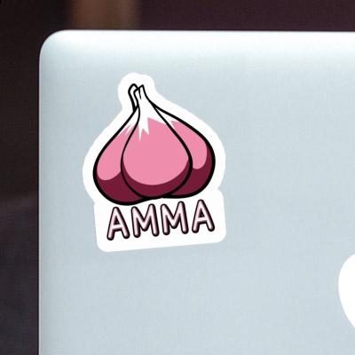 Amma Sticker Knoblauch Laptop Image