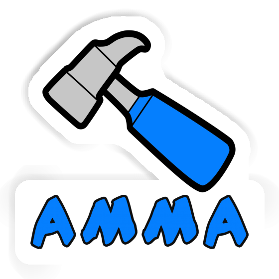 Amma Sticker Hammer Laptop Image