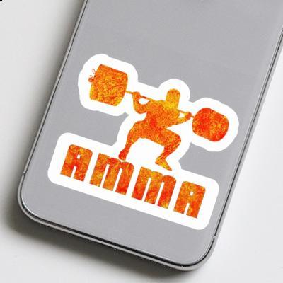 Sticker Weightlifter Amma Gift package Image