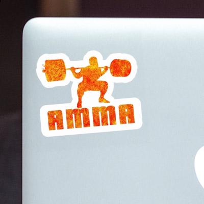 Sticker Weightlifter Amma Gift package Image