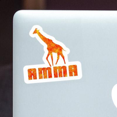 Sticker Giraffe Amma Image