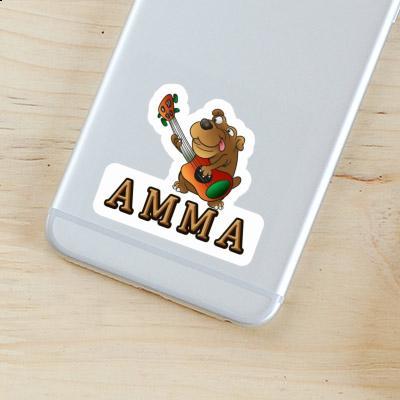 Guitarist Sticker Amma Laptop Image