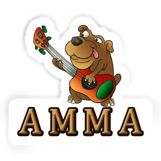 Guitarist Sticker Amma Gift package Image