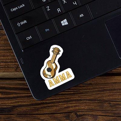 Sticker Guitar Amma Laptop Image